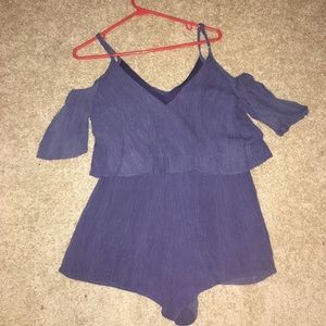 Blue romper